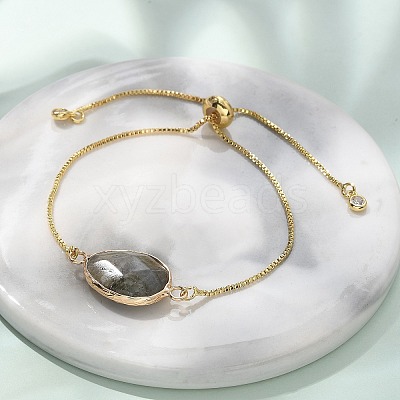 Brass Bolo Slider Bracelets BJEW-JB04688-M-1