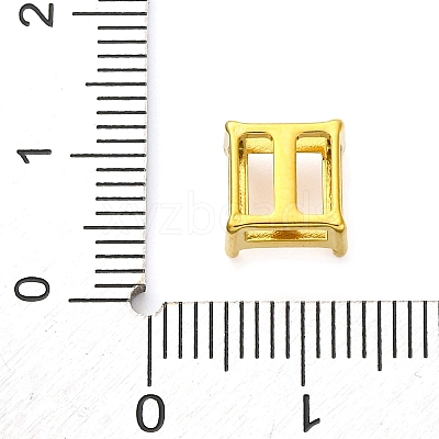 304 Stainless Steel Rhinestone Claw Settings STAS-U042-05C-G-1