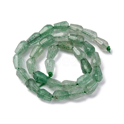 Natural Green Strawberry Quartz  Beads Strands G-C080-B04-01A-1