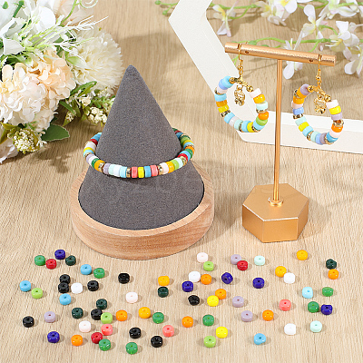 2 Strands Glass Beads Strands LAMP-PA0001-45-1