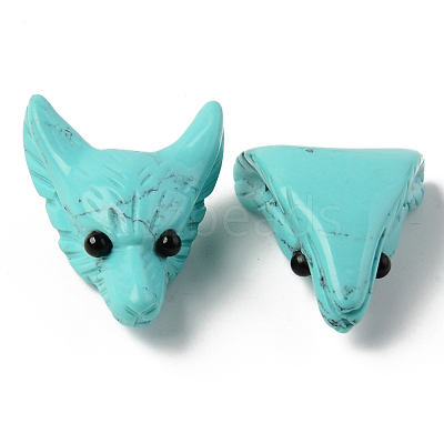 Synthetic Turquoise Pendants G-R478-06A-09-1