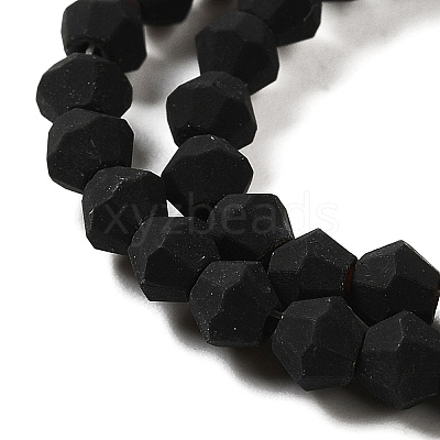 Imitate Austrian Crystal Frosted Glass Beads Strands EGLA-A039-P3mm-MD02-1
