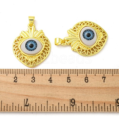 Real 18K Gold Plated Brass Pendants KK-L209-001G-04-1