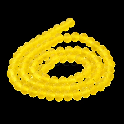 Transparent Glass Beads Strands LS-EGLA-A034-T2mm-MD17-1