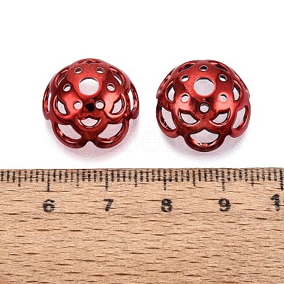UV Plated ABS Bead Caps OACR-D316-04B-06-1