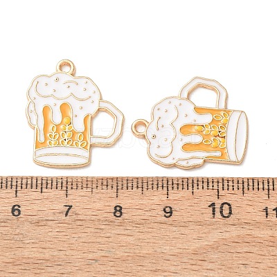 Alloy Enamel Pendants AL-CBA1DE9-01G-1