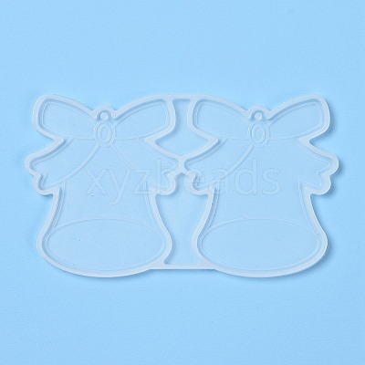 Christmas Themed DIY Pendant Silicone Molds DIY-P030-34-1