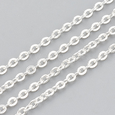 304 Stainless Steel Cable Chains CHS-R002-0.5mm-S-1
