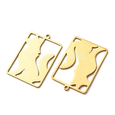 201 Stainless Steel Pendants SA-CBA49C1-04G-1