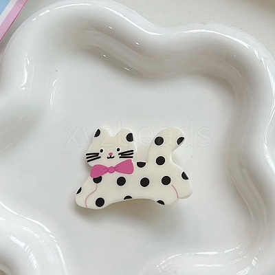 Cute Acrylic Alligator Hair Clips PW-WG54A16-01-1