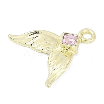 Golden Alloy Pendants PALLOY-R151-50G-01-1