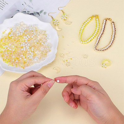 2 Bag Glass & Seed Beads GLAA-SZC0001-94F-1