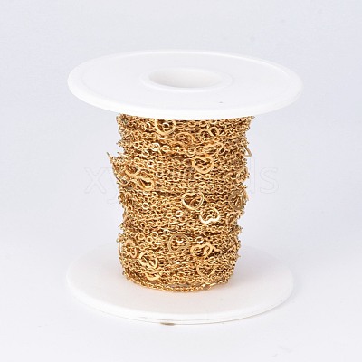 Ion Plating(IP) 304 Stainless Steel Cable Chains CHS-E017-01G-1