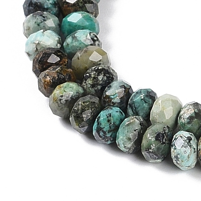 Natural African Turquoise(Jasper) Beads Strands G-N342-28B-1