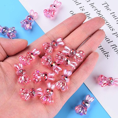 Transparent Acrylic Beads MACR-S373-81-Q04-1