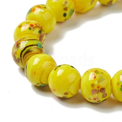 Handmade Lampwork Beads Strand LAMP-C008-02C-1