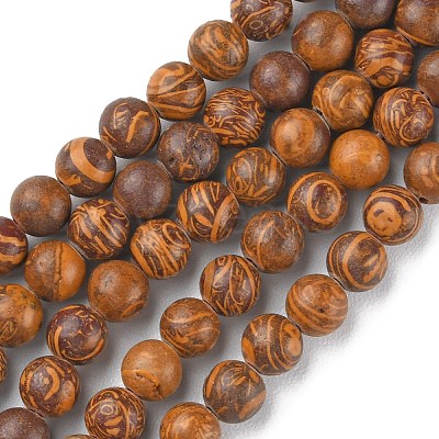 Natural Miriam Stone Beads Strands G-G0003-C05-C-1