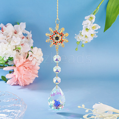 1Pc Alloy Wind Chime Ornament HJEW-TADJ0001-07A-1