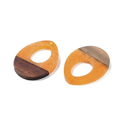 Resin & Wood Pendants WOOD-F015-17C-1