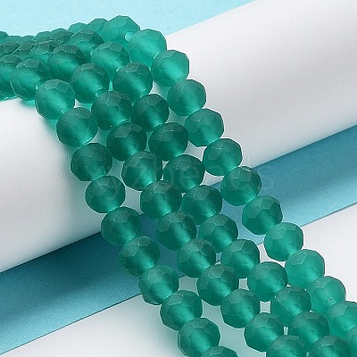 Transparent Glass Beads Strands EGLA-A034-T4mm-MD18-1
