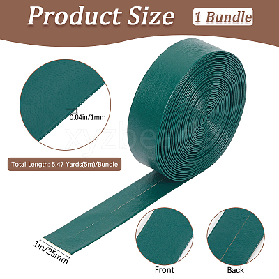 5M Folding PU Leather Flat Cord OCOR-WH20012-14E-09-1