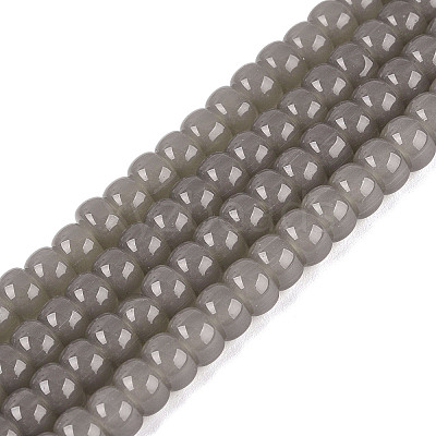 Imitation Jade Glass Beads Strands GLAA-NH0002-A01-B06-1