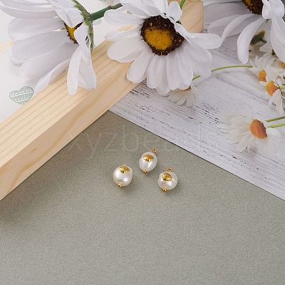 Natural Keshi Pearl Pendants PALLOY-JF00594-04-1