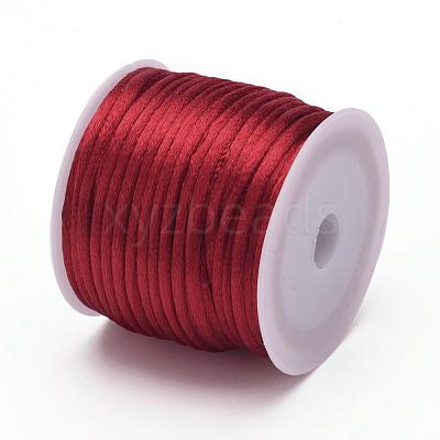 Nylon Satin Rattail Cords NWIR-L006-2mm-05-1