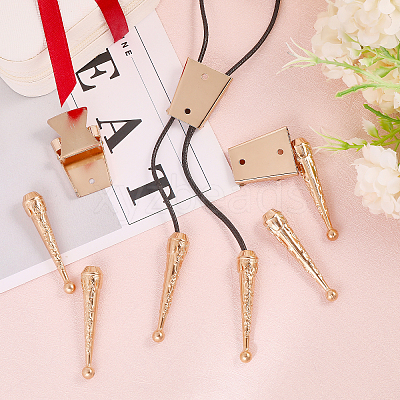 DIY Alloy Bolo Tie Making Finding Kit FIND-CA0009-03KCG-1