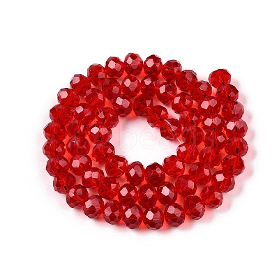Glass Beads Strands EGLA-A044-T8mm-D01-1