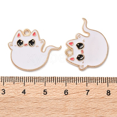 Halloween Alloy Enamel Pendants ENAM-Z022-02I-1