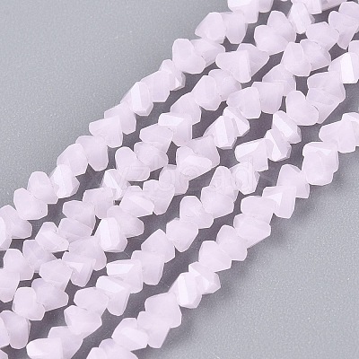 Imitation Jade Glass Beads Strands GLAA-N020-3mm-03-1