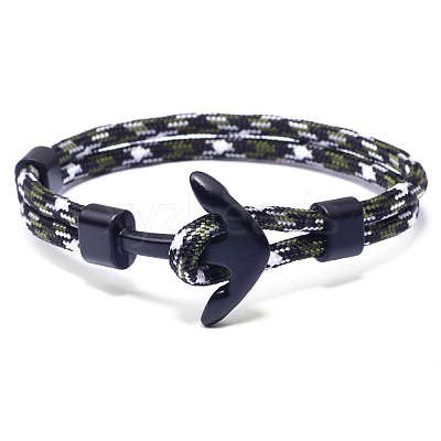 Polyester Cord Multi-strand Bracelets LS-BJEW-F352-05B-02-1