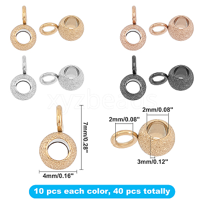 PVD Vacuum Plating 304 Stainless Steel Tube Bails STAS-UN0010-80A-1