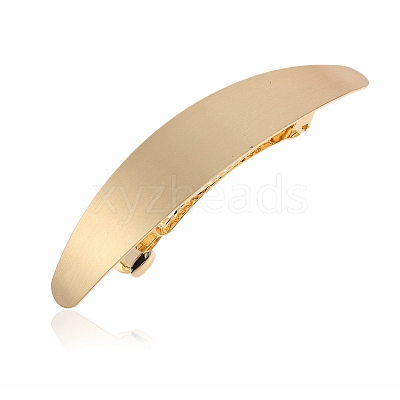 Alloy Plating Hair Barrettes OHAR-PW0001-458G-1
