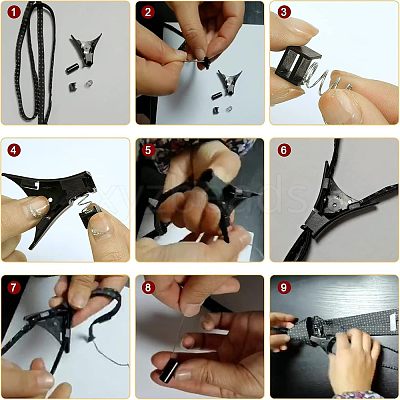 DIY Tie Clips Hardware Fastener for Clip On Tie FIND-CA0006-14-1