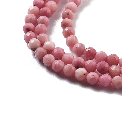 Natural Rhodonite Beads Strands G-H080-B02-02-1