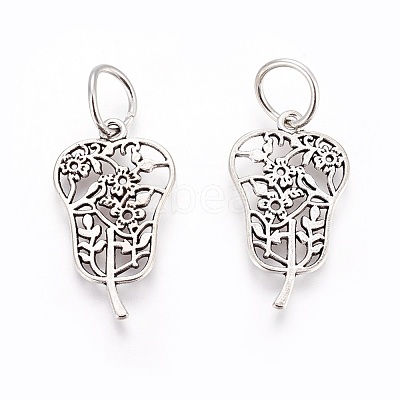 Tibetan Style Alloy Pendants PALLOY-F224-02AS-1