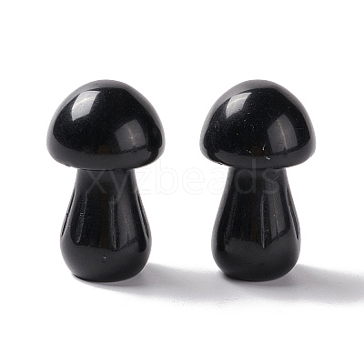 Natural Obsidian GuaSha Stone G-A205-25G-1