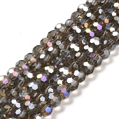 Transparent Glass Beads EGLA-A035-T8mm-B16-1