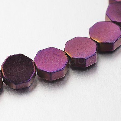 Electroplate Non-magnetic Synthetic Hematite Bead Strands G-F300-59-04-1