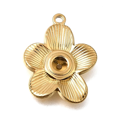 304 Stainless Steel Pendants SA-CBAF4B0-01G-02-1