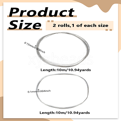 40M 2 Styles Round Steel Wire TWIR-LP0001-15-1