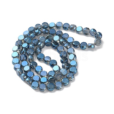 Electroplate Glass Beads Strands EGLA-C010-01A-PL01-1