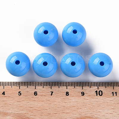 Opaque Acrylic Beads MACR-S370-C16mm-8-1