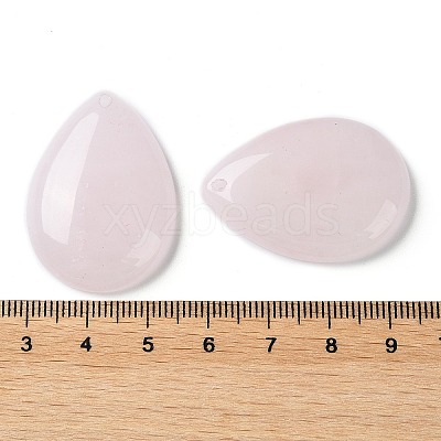 Natural Rose Quartz Pendants G-M416-08B-02-1