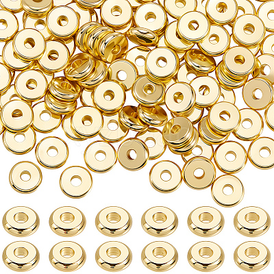 Brass Beads KK-BBC0021-17E-1