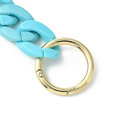 5Pcs 5 Colors Acrylic Twisted Chain Bag Extender Chains FIND-JF00151-1