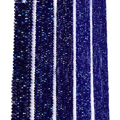 Electroplate Glass Beads Strands LS-EGLA-A044-T6mm-L06-1