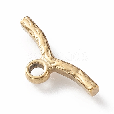 Ion Plating(IP) 304 Stainless Steel Toggle Clasps Parts STAS-K209-02G-1